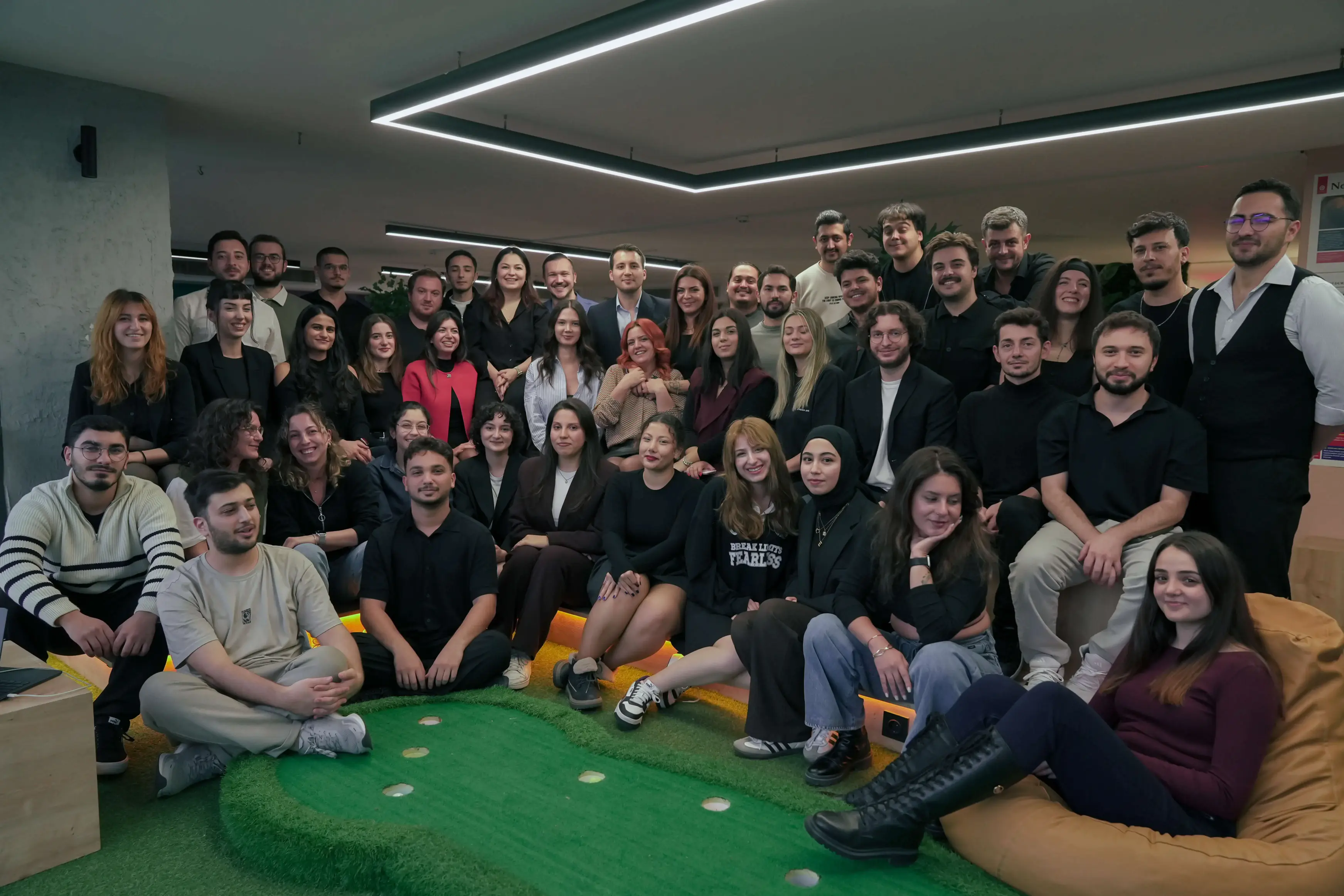 The Neon Apps team together at the Istanbul office